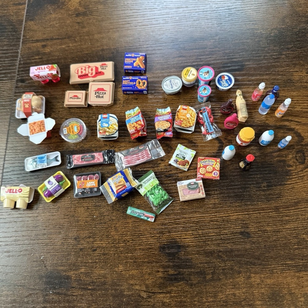ZURU Mini Brands Fill the Fridge Series 1 Food Miniatures Mixed Lot